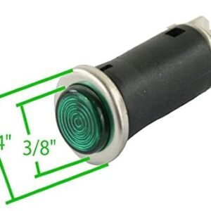 GREEN INDICATOR LIGHT, dune buggy vw baja bug