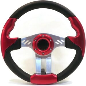 Steering Wheel Red & Black GT Style for Dune Buggy