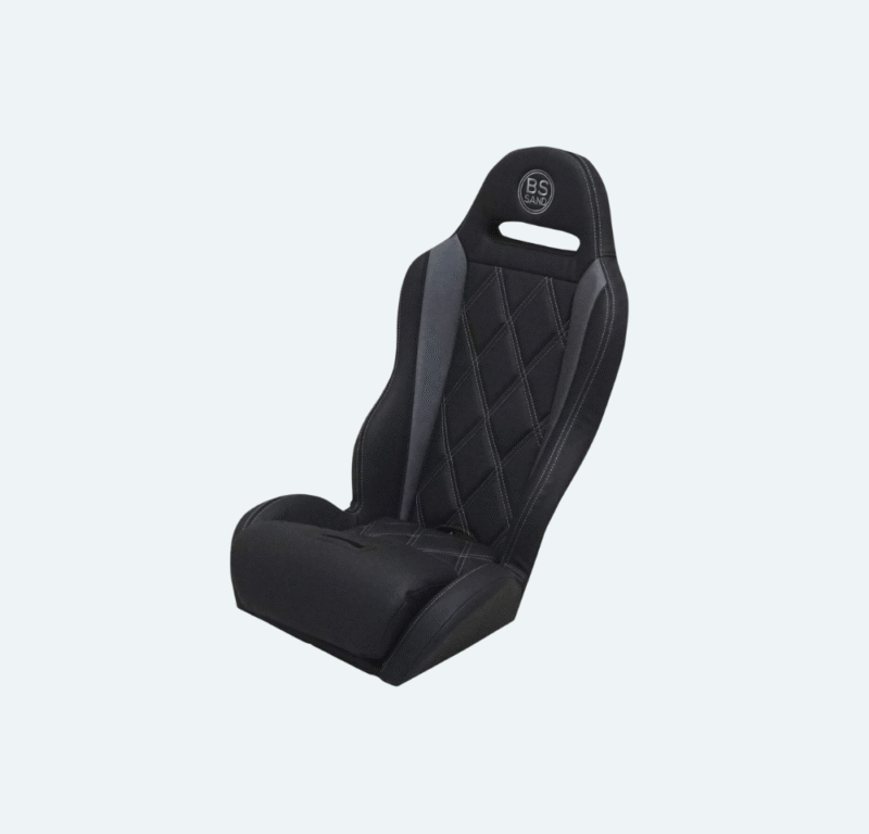 Black/Gray Performance Diamond Seat