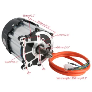 Brushless 1500W 72V Differential Motor