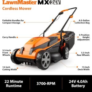 Lawn Mower & Grass Trimmer Combo