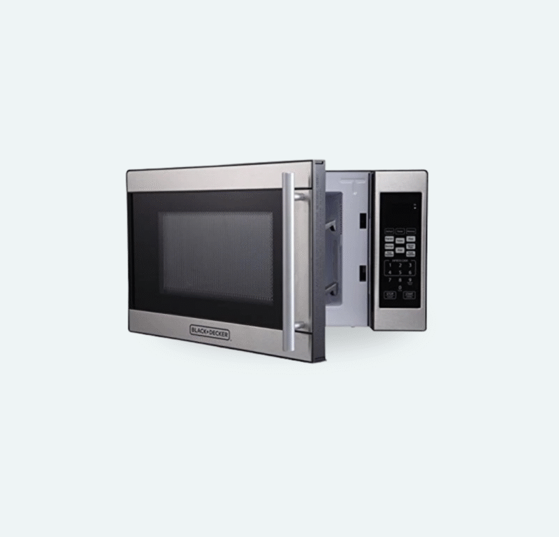 BLACK+DECKER Microwave Oven Stainless Steel