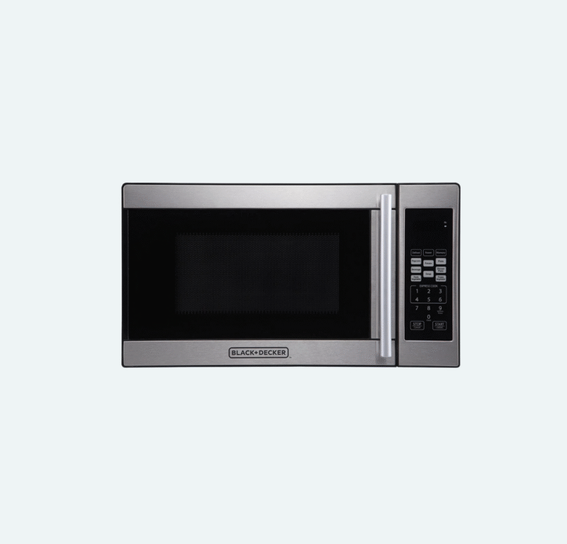 BLACK+DECKER Microwave Oven Stainless Steel