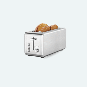 Toaster 4-Slice Brushed Stainless Steel Tooster