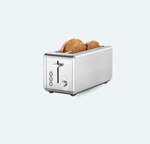 Toaster 4-Slice Brushed Stainless Steel Tooster