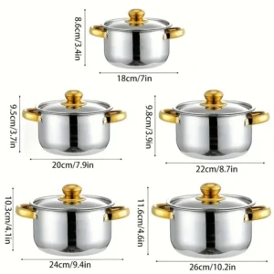 s-l1600 (47) Stainless Steel Cookware