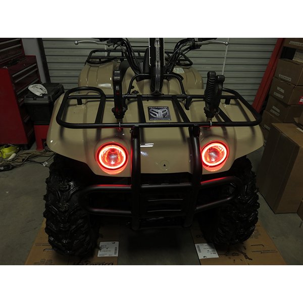 3889 - SYA Yamaha Big Bear 400 LED Halo Kit Waterproof 2000–2012
