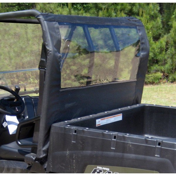 50-04016 - Seizmik Polaris Ranger Midsize Rear Windshield Soft Dust Panel