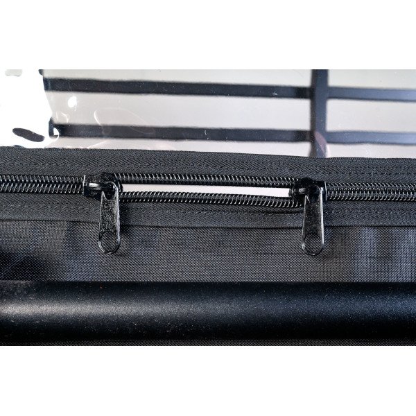 50-04028KIT - Seizmik Kawasaki Mule Pro Rear Windshield Soft Dust Panel