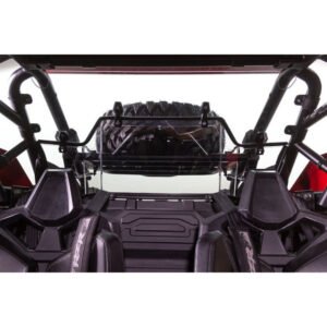 50-26104KIT - Polaris RZR Pro XP Rear Windshield Seizmik Polycarbonate
