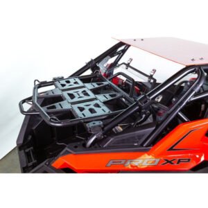 50-26104KIT - Polaris RZR Pro XP Rear Windshield Seizmik Polycarbonate