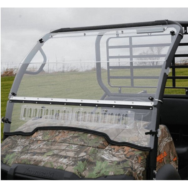 50-40136 - Kawasaki Mule SX Front Windshield Aero-Vent Polycarbonate 50-40136 - Kawasaki Mule SX Front Windshield Aero-Vent Polycarbonate