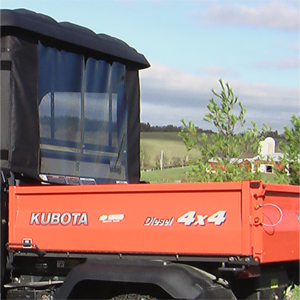 Falcon Ridge Soft Rear Panel - Kubota RTV 900 | X900 | X1120D | XG850 Sidekick