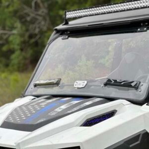 50-50224KIT - Seizmik Polaris General Vented Flip Windshield