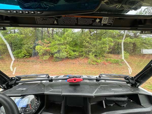 50-50224KIT - Seizmik Polaris General Vented Flip Windshield