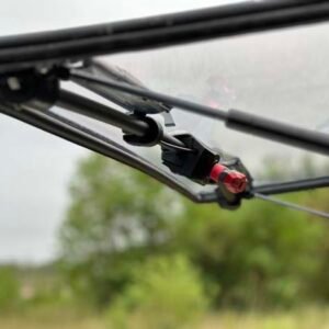 50-50224KIT - Seizmik Polaris General Vented Flip Windshield