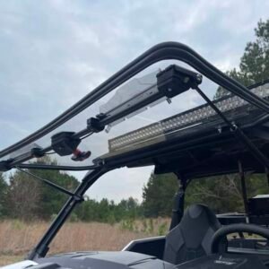 50-50224KIT - Seizmik Polaris General Vented Flip Windshield