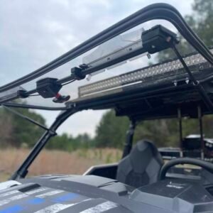 50-50224KIT - Seizmik Polaris General Vented Flip Windshield