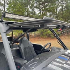 50-50224KIT - Seizmik Polaris General Vented Flip Windshield