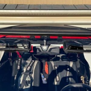 50-50493KIT - Kawasaki KRX 1000 Windshield Toolless Versa Vent Hard Coated