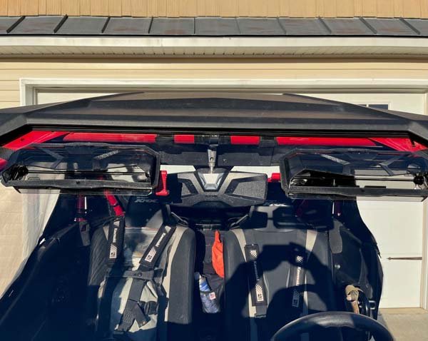 50-50493KIT - Kawasaki KRX 1000 Windshield Toolless Versa Vent Hard Coated