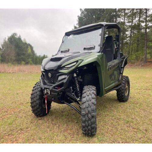 50-54921KIT - Seizmik Yamaha RMAX Toolless Windshield Versa Vent Hard Coated