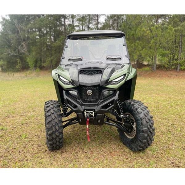 50-54921KIT - Seizmik Yamaha RMAX Toolless Windshield Versa Vent Hard Coated