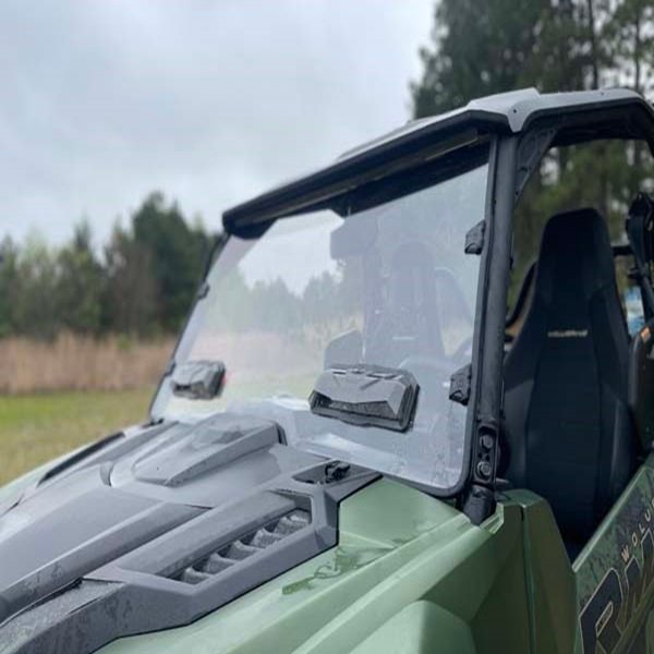 50-54921KIT - Seizmik Yamaha RMAX Toolless Windshield Versa Vent Hard Coated