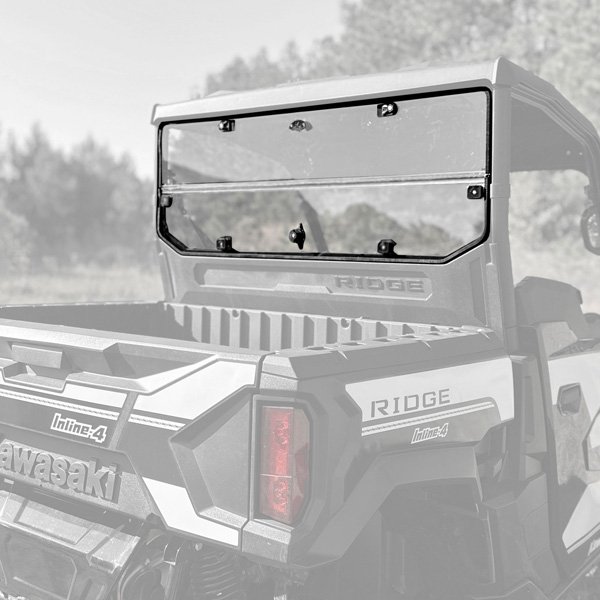 50-55319KIT - Seizmik Kawasaki Ridge Folding Rear Windshield