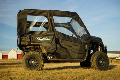 Seizmik Soft Doors, Middle and Rear Windows with Zipper - Honda Pioneer 1000-5