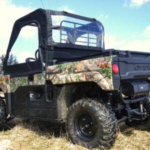 Seizmik Soft Doors and Rear Windshield with Zipper - Kawasaki Mule Pro-MX