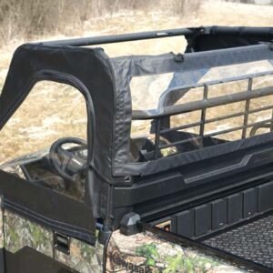 Seizmik Soft Doors and Rear Windshield with Zipper - Kawasaki Mule Pro-MX