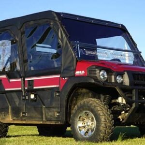 51-20989-1-L Seizmik Soft Upper Doors with Zipper - Kawasaki Mule Pro FXT