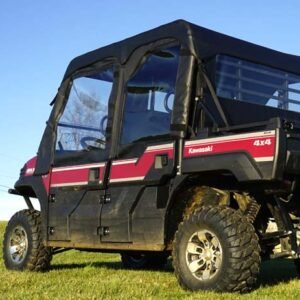 51-20989-3-L Seizmik Soft Upper Doors with Zipper - Kawasaki Mule Pro FXT