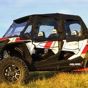 Seizmik Soft Upper Doors, Rear Window and Roof with Zipper- Polaris RZR XP 4 1000, XP 4 Turbo
