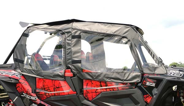 Seizmik Soft Upper Doors, Rear Window and Roof with Zipper- Polaris RZR XP 4 1000, XP 4 Turbo