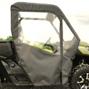 51-20991_1-L Seizmik Full Soft Doors with Zipper - Can-Am Defender