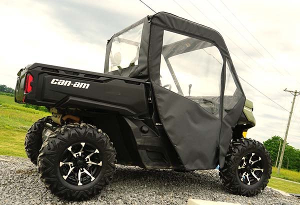 51-20991_2-l Seizmik Full Soft Doors with Zipper - Can-Am Defender
