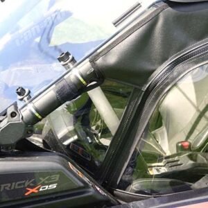 51-20993-3-l Seizmik Soft Upper Doors with Zipper - Can-Am Maverick X3