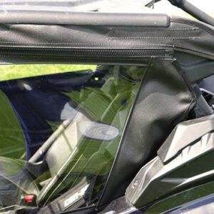 51-20993-4-l Seizmik Soft Upper Doors with Zipper - Can-Am Maverick X3