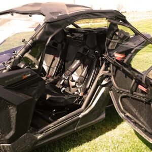 51-20993-5-l Seizmik Soft Upper Doors with Zipper - Can-Am Maverick X3