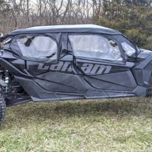 51-20994-1-L Seizmik Soft Upper Doors with Zipper - Can-Am Maverick X3 Max
