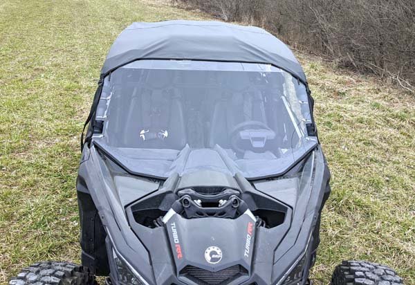 51-20994-3-l Seizmik Soft Upper Doors with Zipper - Can-Am Maverick X3 Max