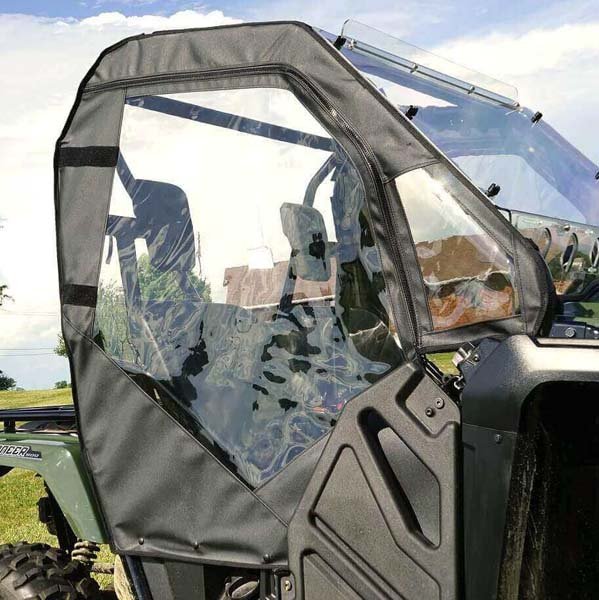 Falcon Ridge Upper Soft Doors - Honda Pioneer 500 - With Zippers