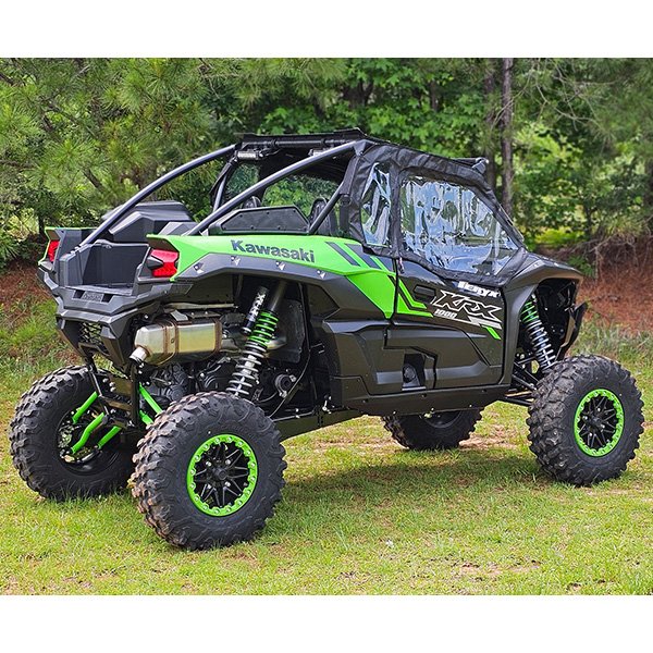 Falcon Ridge Soft Upper Doors - Kawasaki Teryx KRX 1000 - With Zipper