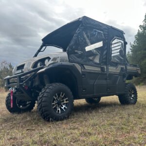 Falcon Ridge Front and Rear Soft Upper Doors Kawasaki Mule Pro FXT - Zippered