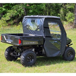Falcon Ridge Soft Doors and Rear Window - Full Size Polaris Ranger XP 700, XP 800 and 570 - With Zipper
