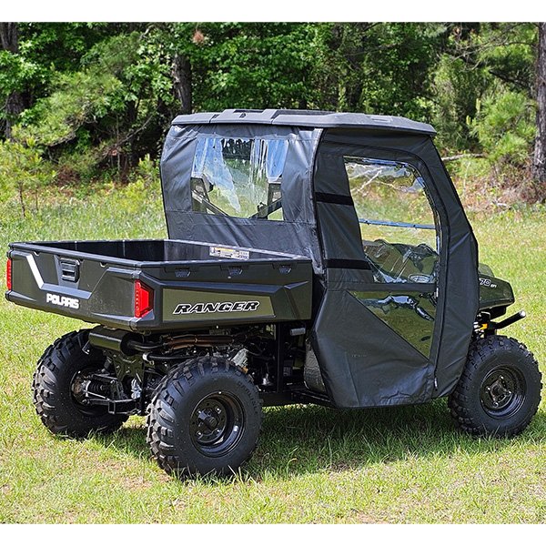 Falcon Ridge Soft Doors and Rear Window - Full Size Polaris Ranger XP 700, XP 800 and 570 - With Zipper