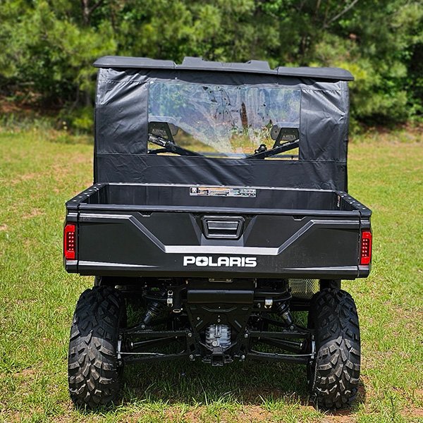 Falcon Ridge Soft Doors and Rear Window - Full Size Polaris Ranger XP 700, XP 800 and 570 - With Zipper