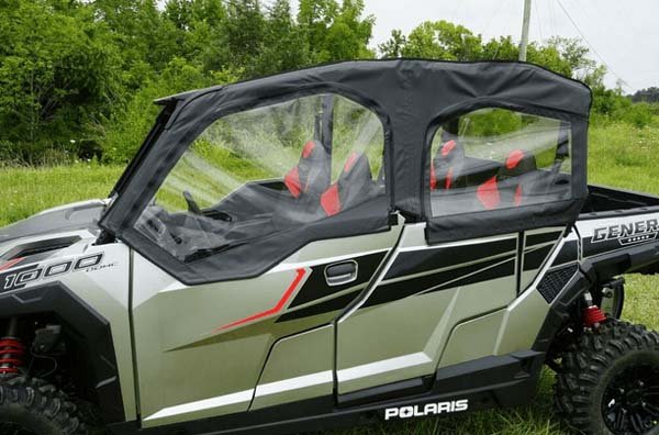Seizmik Soft Doors with Zipper - Polaris General 4 1000, XP 4 1000